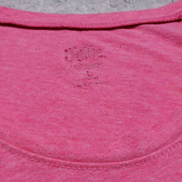 Justice Pink Sparkle Short Sleeve Top – Girls Size L (12/14) - Picture 8 of 11